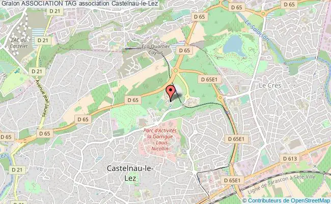 plan association Association Tag Castelnau-le-Lez