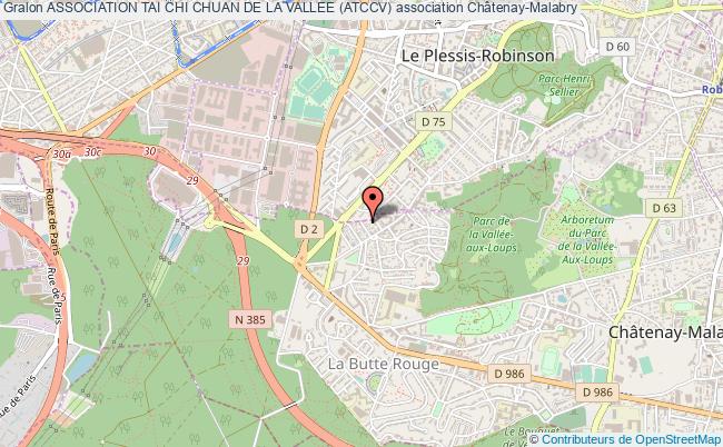 plan association Association Tai Chi Chuan De La Vallee (atccv) Châtenay-Malabry