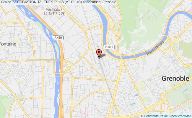 plan association Association Talents-plus (at-plus) Grenoble