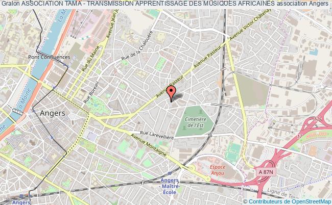 plan association Association Tama - Transmission Apprentissage Des Musiques Africaines Angers