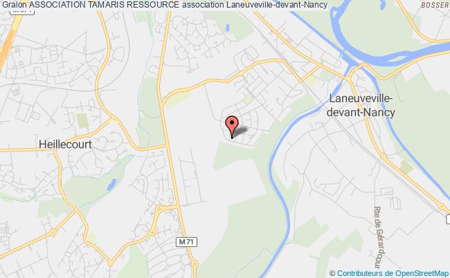 plan association Association Tamaris Ressource Laneuveville-devant-Nancy