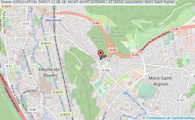 plan association Association Tarot Club De Mont-saint-aignan ( Atcmsa) Mont-Saint-Aignan