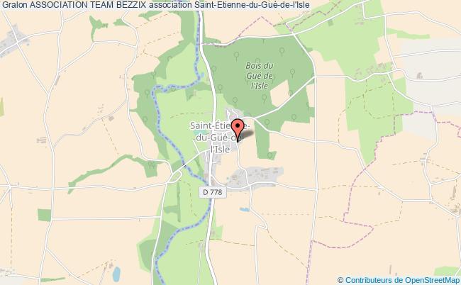 plan association Association Team Bezzix Saint-Étienne-du-Gué-de-l'Isle