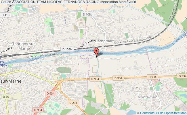 plan association Association Team Nicolas Fernandes Racing Montévrain