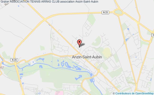 plan association Association Tennis Arras Club Anzin-Saint-Aubin