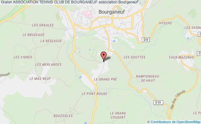 plan association Association Tennis Club De Bourganeuf Bourganeuf