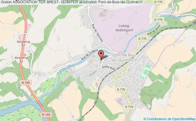 plan association Association Ter Brest- Quimper Pont-de-Buis-lès-Quimerch