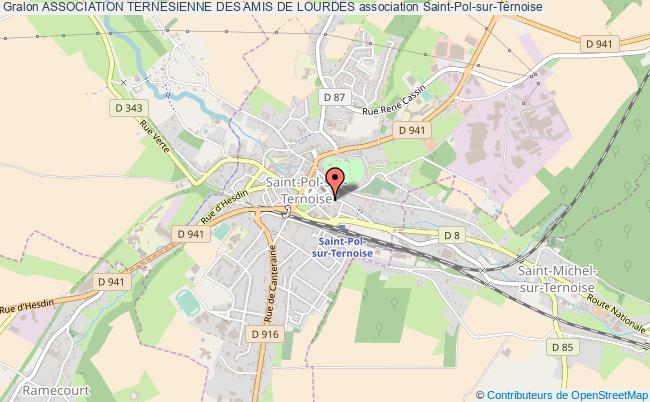 plan association Association Ternesienne Des Amis De Lourdes Saint-Pol-sur-Ternoise