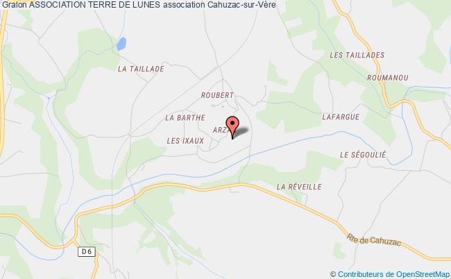 plan association Association Terre De Lunes Cahuzac-sur-Vère