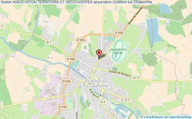 plan association Association Territoire Et Decouvertes Châtillon-sur-Chalaronne