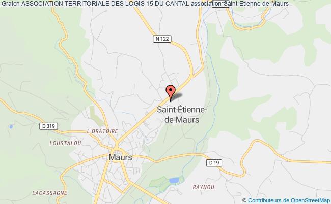 plan association Association Territoriale Des Logis 15 Du Cantal Saint-Étienne-de-Maurs