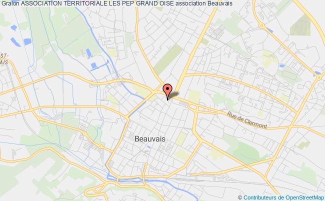 plan association Association Territoriale Les Pep Grand Oise Beauvais