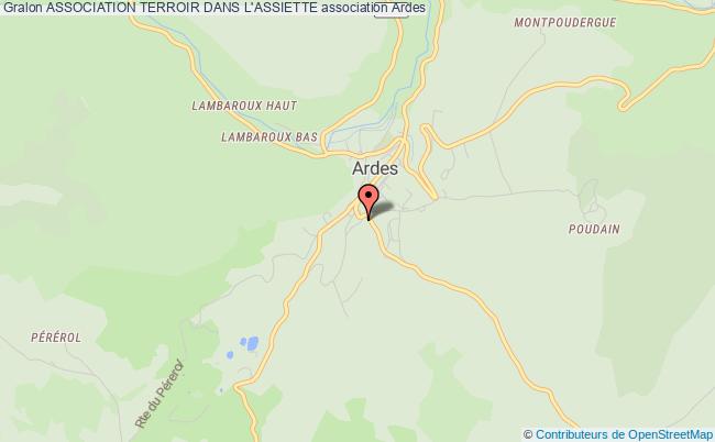 ASSOCIATION TERROIR DANS L'ASSIETTE