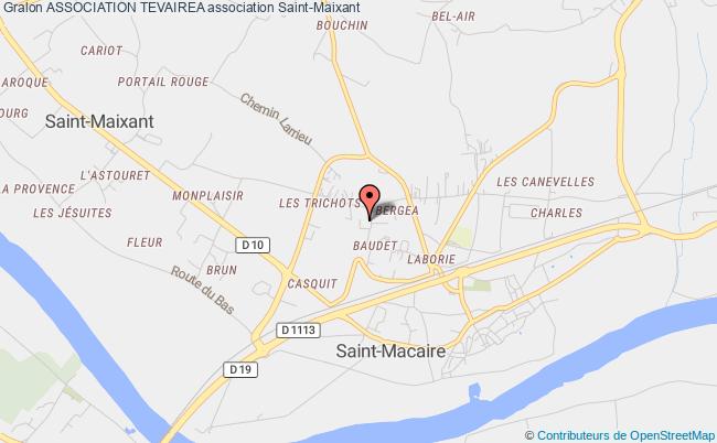 plan association Association Tevairea Saint-Maixant