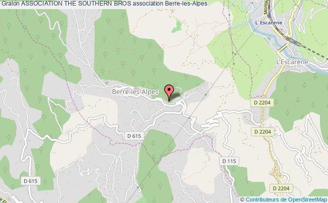plan association Association The Southern Bros Berre-les-Alpes