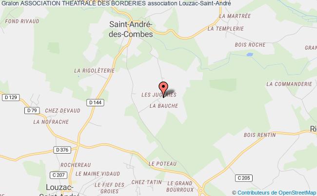 plan association Association Theatrale Des Borderies Louzac-Saint-André