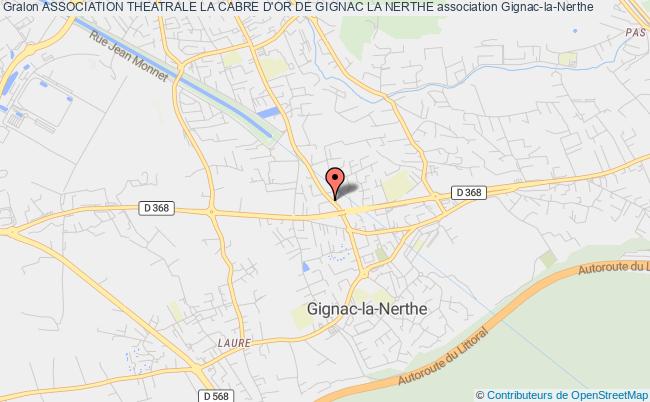 ASSOCIATION THEATRALE LA CABRE D'OR DE GIGNAC LA NERTHE