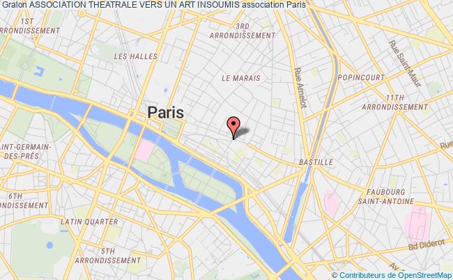 plan association Association Theatrale Vers Un Art Insoumis Paris