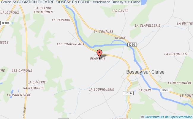plan association Association ThÉÂtre "bossay En ScÈne" Bossay-sur-Claise