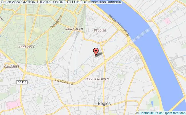 plan association Association Theatre Ombre Et Lumiere Bordeaux