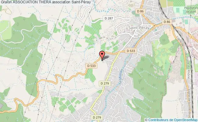 plan association Association Thera Saint-Péray
