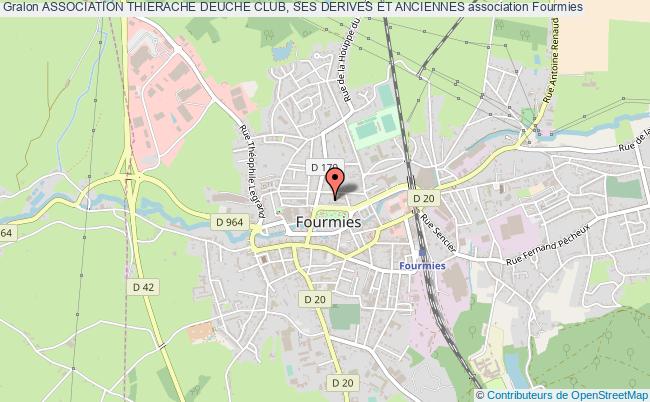 plan association Association Thierache Deuche Club, Ses Derives Et Anciennes Fourmies