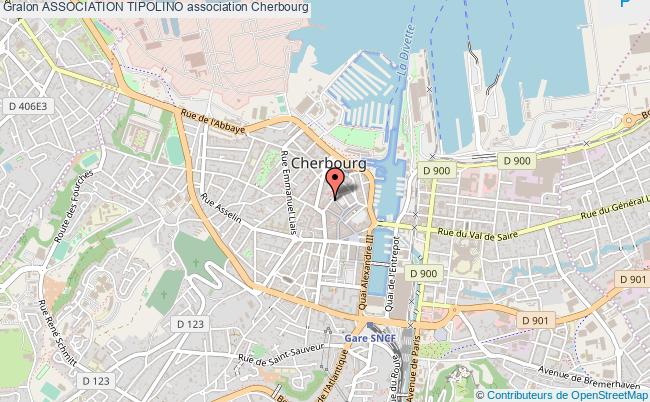 plan association Association Tipolino Cherbourg-Octeville
