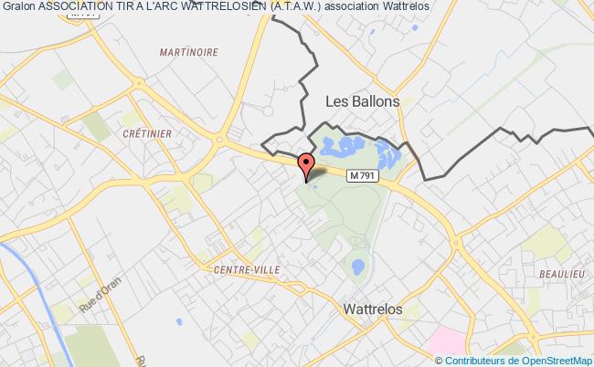 plan association Association Tir A L'arc Wattrelosien (a.t.a.w.) 
