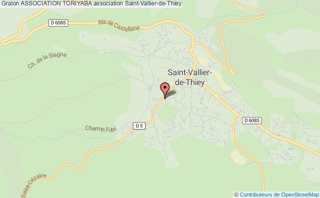 plan association Association Toriyaba Saint-Vallier-de-Thiey