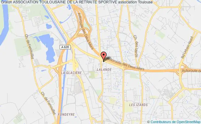 plan association Association Toulousaine De La Retraite Sportive Toulouse