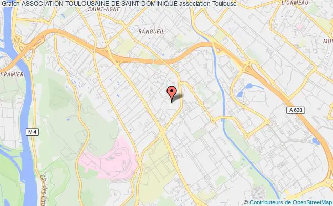 plan association Association Toulousaine De Saint-dominique Toulouse Cedex 4