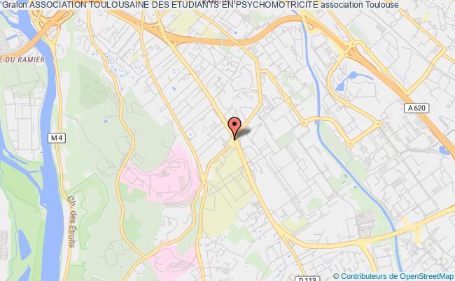 plan association Association Toulousaine Des Etudiants En Psychomotricite Toulouse Cedex 4