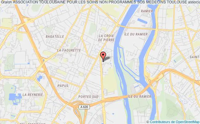 plan association Association Toulousaine Pour Les Soins Non Programmes Sos Medecins Toulouse Toulouse