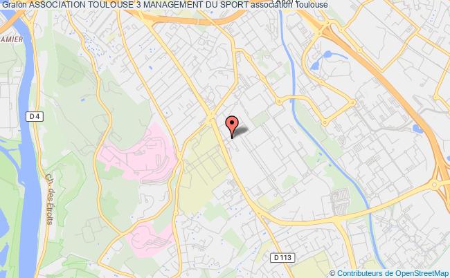 plan association Association Toulouse 3 Management Du Sport Toulouse