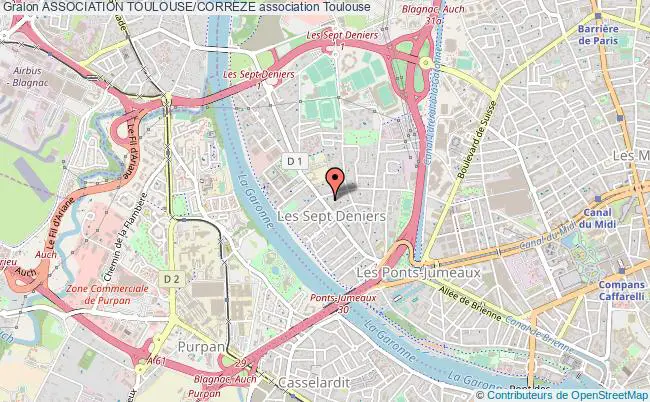 plan association Association Toulouse/correze Toulouse