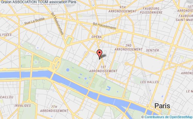 74 76 Rue Jean Jacques Rousseau 75001 Paris Association toum association La decouverte tai chi chuan Paris