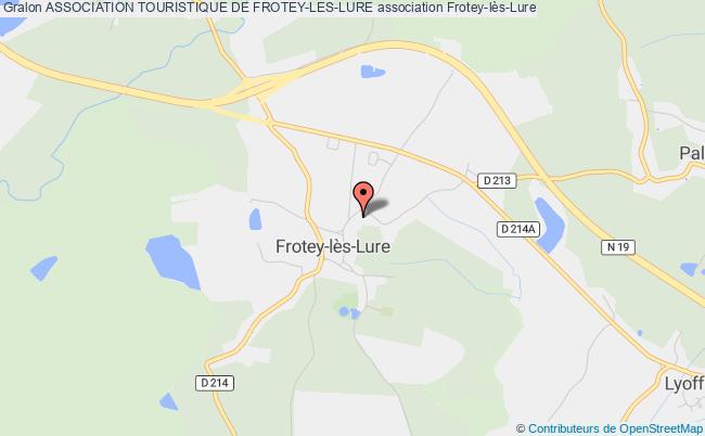 plan association Association Touristique De Frotey-les-lure Frotey-lès-Lure