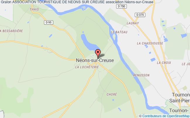 plan association Association Touristique De Neons Sur Creuse Néons-sur-Creuse