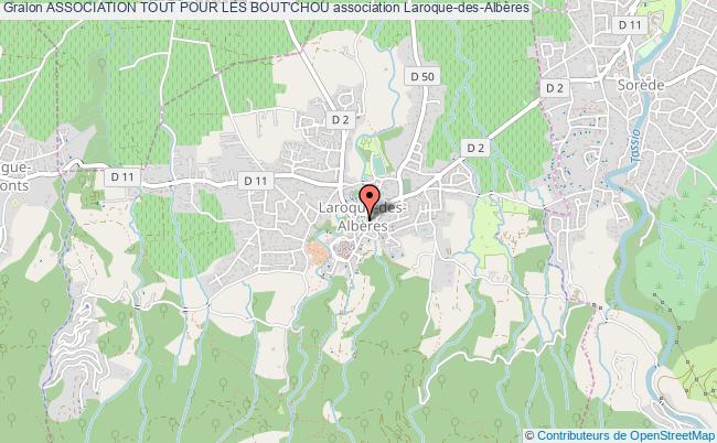 plan association Association Tout Pour Les Bout'chou Laroque-des-Albères