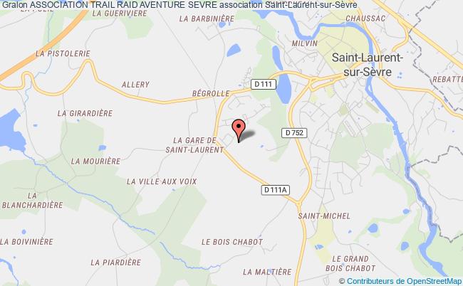 plan association Association Trail Raid Aventure Sevre Saint-Laurent-sur-Sèvre