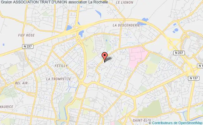 plan association Association Trait D'union La Rochelle