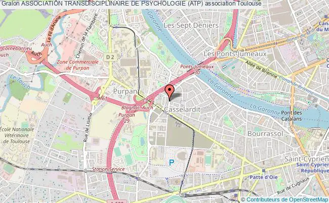 plan association Association Transdisciplinaire De Psychologie (atp) Toulouse