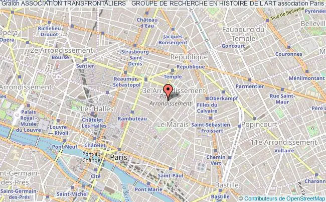 plan association Association Transfrontaliers   Groupe De Recherche En Histoire De L Art Paris