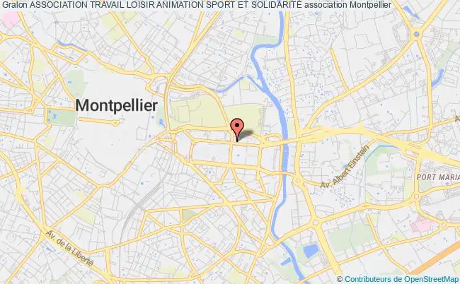 plan association Association Travail Loisir Animation Sport Et SolidaritÉ Montpellier