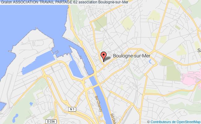 plan association Association Travail Partage 62 Boulogne-sur-Mer