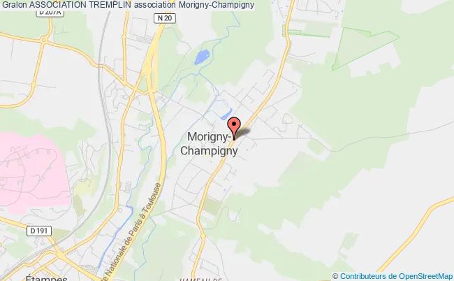 plan association Association Tremplin Morigny-Champigny