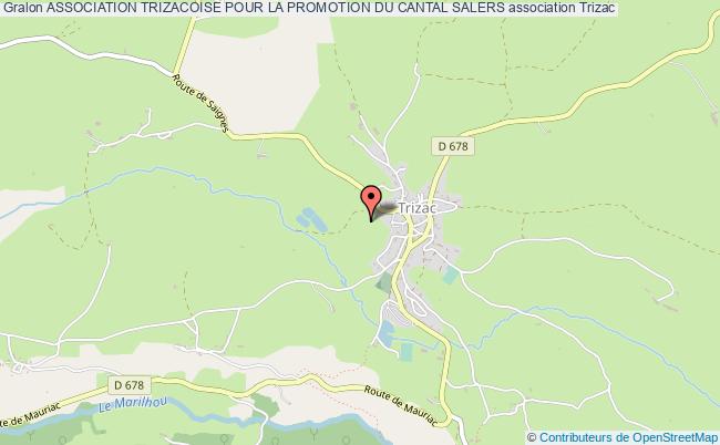 plan association Association Trizacoise Pour La Promotion Du Cantal Salers Trizac