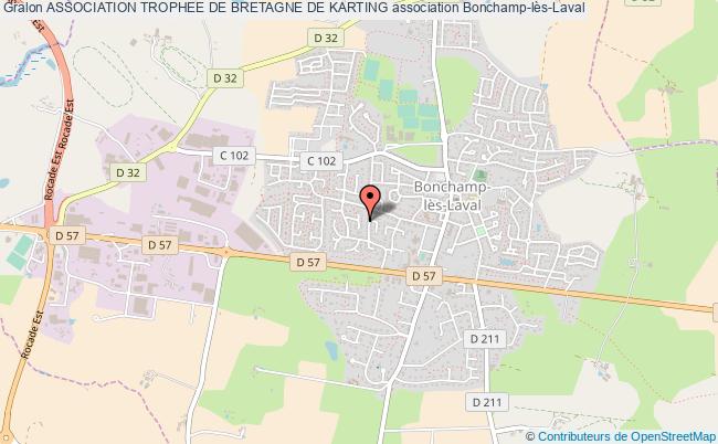 plan association Association Trophee De Bretagne De Karting Bonchamp-lès-Laval