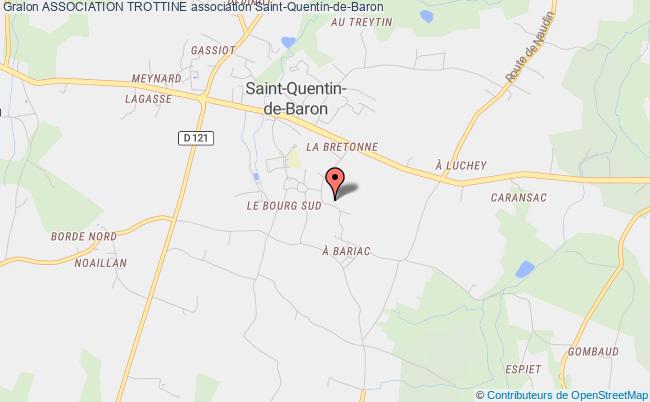plan association Association Trottine Saint-Quentin-de-Baron
