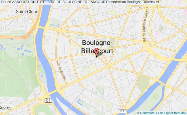 plan association Association Tutelaire De Boulogne-billancourt Boulogne-Billancourt